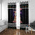 Siberian Husky Show Up Xmas Christmas Window Curtain Xmas Holiday Patterns - Wonder Print Shop