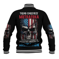 Tread Carefully Muthafuka Baseball Jacket - Wonder Print Shop