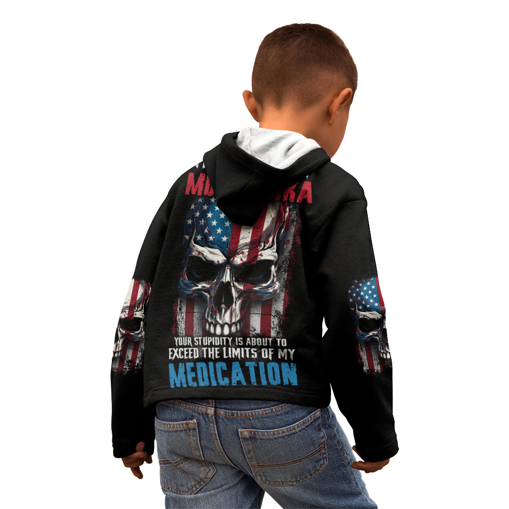 Tread Carefully Muthafuka Kid Hoodie - Wonder Print Shop