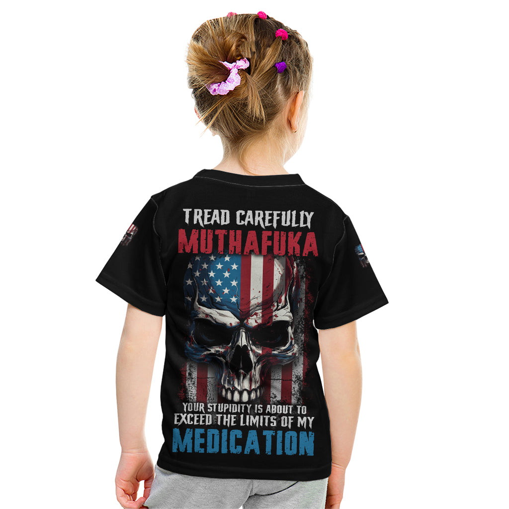 Tread Carefully Muthafuka Kid T Shirt - Wonder Print Shop