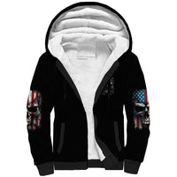 Tread Carefully Muthafuka Sherpa Hoodie - Wonder Print Shop