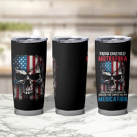 Tread Carefully Muthafuka Tumbler Cup - Wonder Print Shop