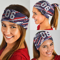 Personalized Patriotic Motocross Neck Gaiter with USA Flag Colors – Dirt Bike Racing Design - Wonder Print Shop