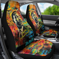 Martin Luther King Jr Car Seat Cover Colorful Street Art Portrait Black History Graffiti Style - Wonder Print Shop