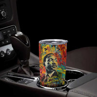 Martin Luther King Jr Tumbler Cup Colorful Street Art Portrait Black History Graffiti Style - Wonder Print Shop