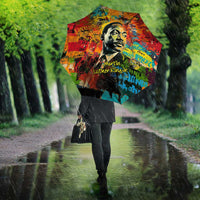 Martin Luther King Jr Umbrella Colorful Street Art Portrait Black History Graffiti Style - Wonder Print Shop