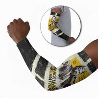 Martin Luther King Jr Arm Sleeves Black Lives Matter Street Art Portrait Civil Rights Tribute Bold Striped - Wonder Print Shop