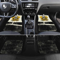 Martin Luther King Jr Car Mats Black Lives Matter Street Art Portrait Civil Rights Tribute Bold Striped - Wonder Print Shop