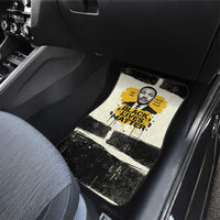 Martin Luther King Jr Car Mats Black Lives Matter Street Art Portrait Civil Rights Tribute Bold Striped - Wonder Print Shop