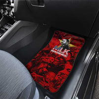 MLK Day Car Mats Martin Luther King Jr Tribute American Flag Lettering - Wonder Print Shop