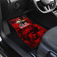 MLK Day Car Mats Martin Luther King Jr Tribute American Flag Lettering - Wonder Print Shop