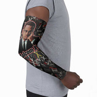 Malcolm X Arm Sleeves Street Art Style Portrait Quote The Future Belongs to Those Who Prepare Civil Rights Tribute - Wonder Print Shop