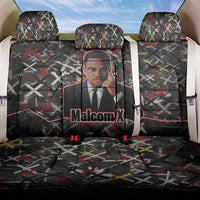 Malcolm X Back Car Seat Cover Street Art Style Portrait Quote The Future Belongs to Those Who Prepare Civil Rights Tribute - Wonder Print Shop