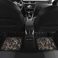 Malcolm X Car Mats Street Art Style Portrait Quote The Future Belongs to Those Who Prepare Civil Rights Tribute - Wonder Print Shop