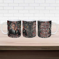 Malcolm X Ceramic Mug Street Art Style Portrait Quote The Future Belongs to Those Who Prepare Civil Rights Tribute - Wonder Print Shop