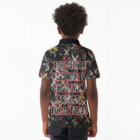 Malcolm X Kid Polo Shirt Street Art Style Portrait Quote The Future Belongs to Those Who Prepare Civil Rights Tribute TS04