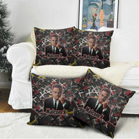 Malcolm X Pillow Cover Street Art Style Portrait Quote The Future Belongs to Those Who Prepare Civil Rights Tribute - Wonder Print Shop