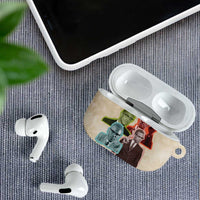 Malcolm X AirPods Case Pop Art Portrait Collage Civil Rights Activist Retro Style Design - Wonder Print Shop
