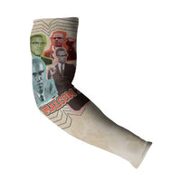 Malcolm X Arm Sleeves Pop Art Portrait Collage Civil Rights Activist Retro Style Design - Wonder Print Shop
