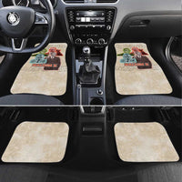 Malcolm X Car Mats Pop Art Portrait Collage Civil Rights Activist Retro Style Design - Wonder Print Shop