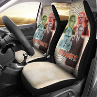 Malcolm X Car Seat Cover Pop Art Portrait Collage Civil Rights Activist Retro Style Design - Wonder Print Shop