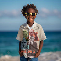 Malcolm X Kid Hawaiian Shirt Pop Art Portrait Collage Civil Rights Activist Retro Style Design TS04