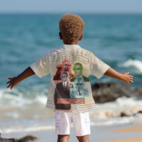 Malcolm X Kid Hawaiian Shirt Pop Art Portrait Collage Civil Rights Activist Retro Style Design TS04