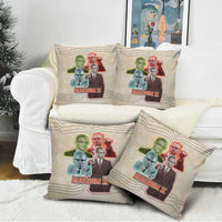 Malcolm X Pillow Cover Pop Art Portrait Collage Civil Rights Activist Retro Style Design - Wonder Print Shop