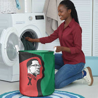 Malcolm X Laundry Basket Truth Is on the Side of the Oppressed Quote Civil Rights Tribute - Wonder Print Shop