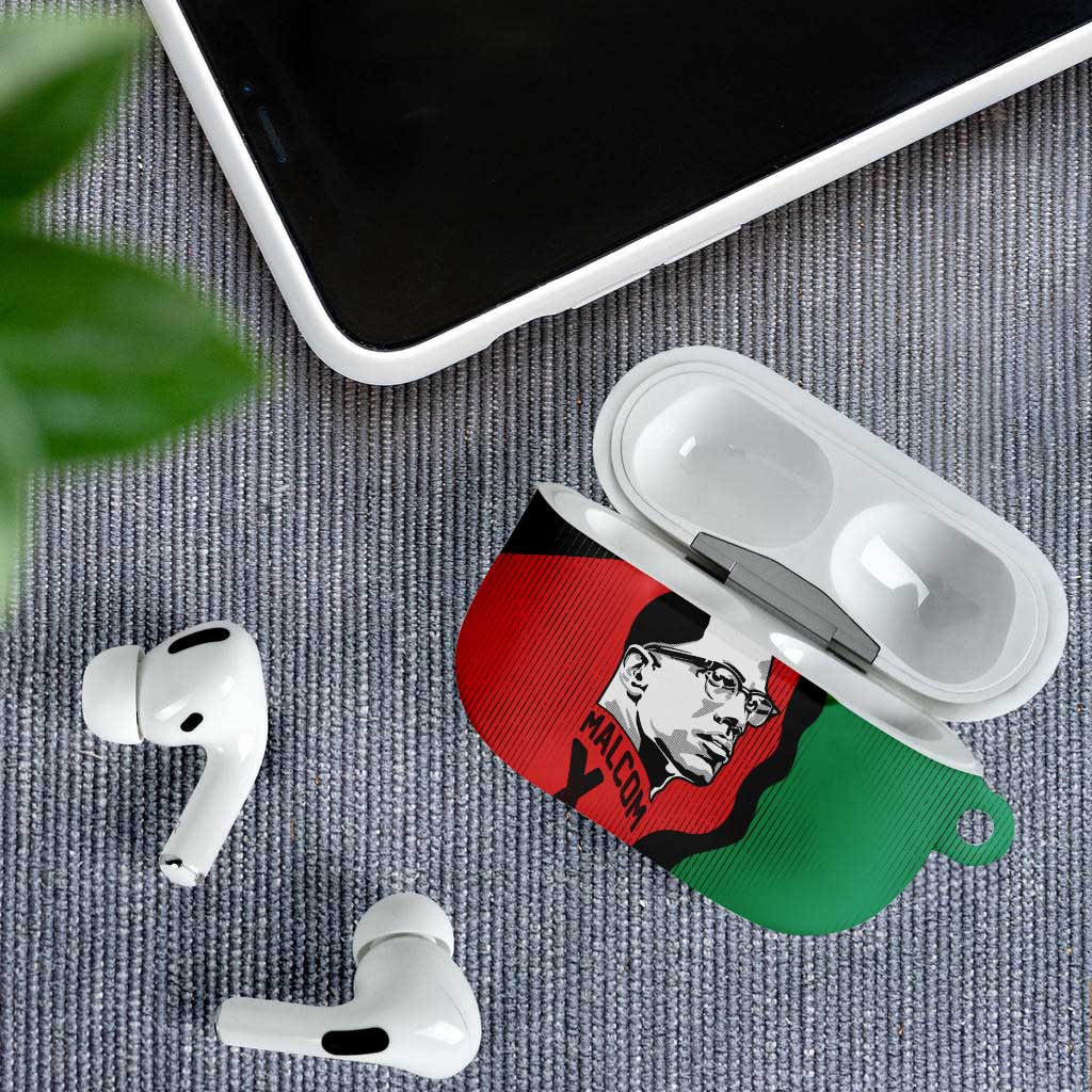 Malcolm X AirPods Case Truth Is on the Side of the Oppressed Quote Civil Rights Tribute - Wonder Print Shop