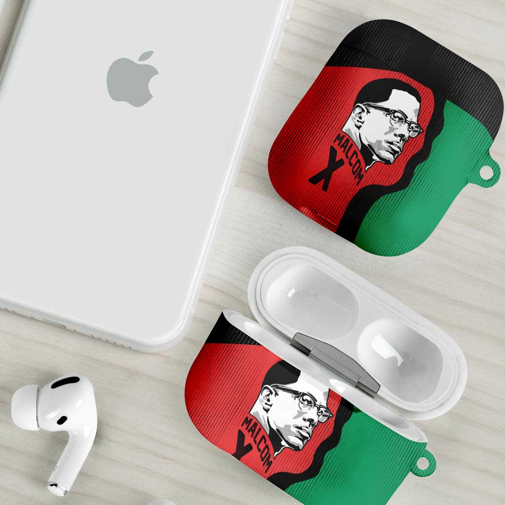 Malcolm X AirPods Case Truth Is on the Side of the Oppressed Quote Civil Rights Tribute - Wonder Print Shop