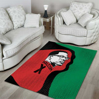 Malcolm X Area Rug Truth Is on the Side of the Oppressed Quote Civil Rights Tribute - Wonder Print Shop