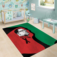 Malcolm X Area Rug Truth Is on the Side of the Oppressed Quote Civil Rights Tribute - Wonder Print Shop