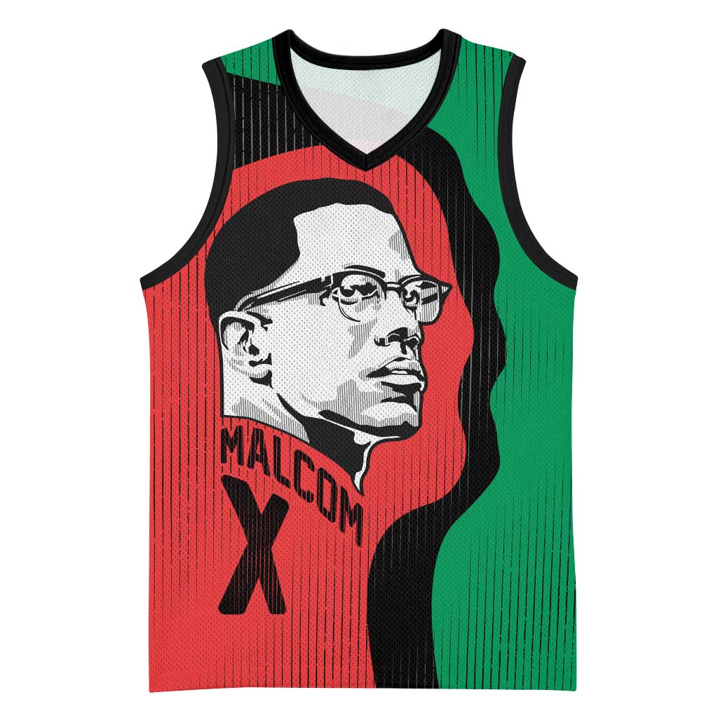 Malcolm X Basketball Jersey Truth Is on the Side of the Oppressed Quote Civil Rights Tribute - Wonder Print Shop