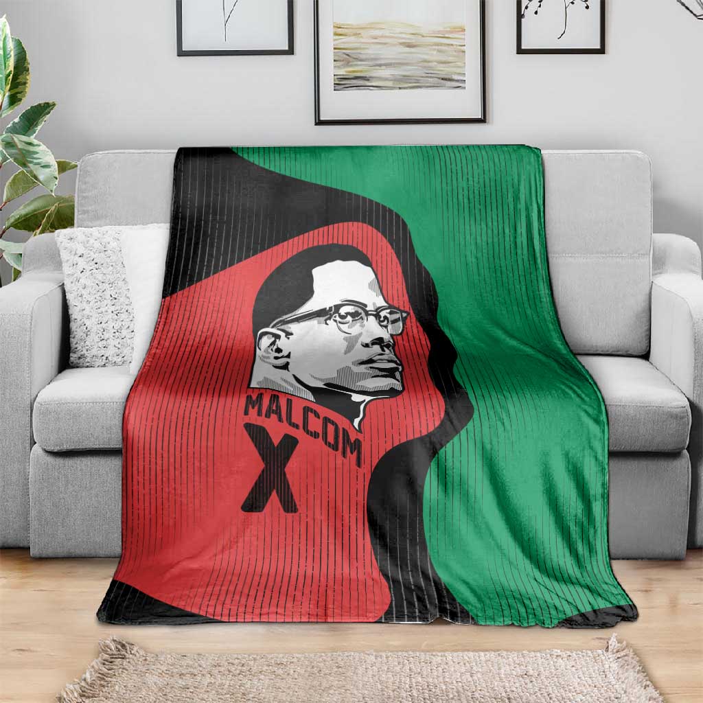 Malcolm X Blanket Truth Is on the Side of the Oppressed Quote Civil Rights Tribute - Wonder Print Shop