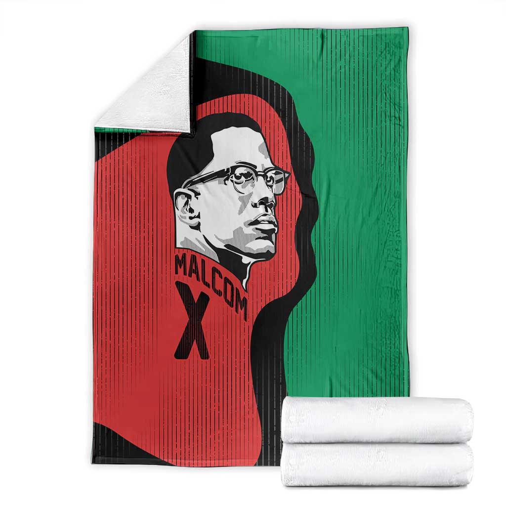 Malcolm X Blanket Truth Is on the Side of the Oppressed Quote Civil Rights Tribute - Wonder Print Shop