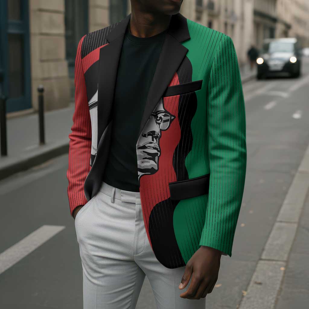 Malcolm X Blazer Truth Is on the Side of the Oppressed Quote Civil Rights Tribute - Wonder Print Shop