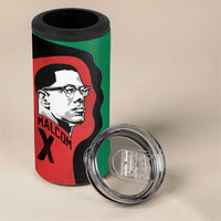 Malcolm X 4 in 1 Can Cooler Tumbler Truth Is on the Side of the Oppressed Quote Civil Rights Tribute - Wonder Print Shop