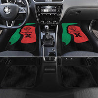 Malcolm X Car Mats Truth Is on the Side of the Oppressed Quote Civil Rights Tribute - Wonder Print Shop
