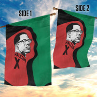 Malcolm X Garden Flag Truth Is on the Side of the Oppressed Quote Civil Rights Tribute - Wonder Print Shop