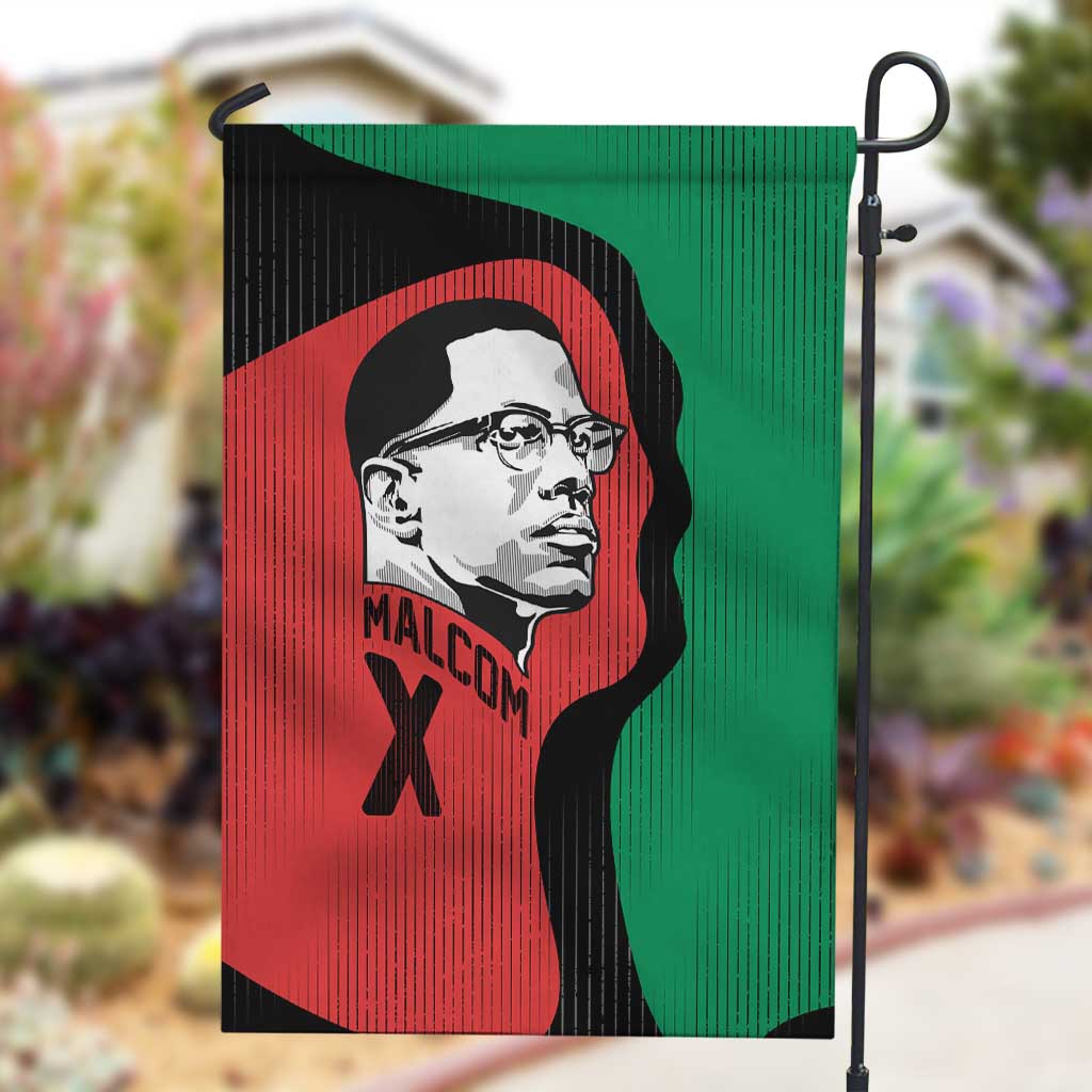 Malcolm X Garden Flag Truth Is on the Side of the Oppressed Quote Civil Rights Tribute - Wonder Print Shop