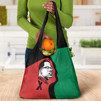 Malcolm X Grocery Bag Truth Is on the Side of the Oppressed Quote Civil Rights Tribute - Wonder Print Shop