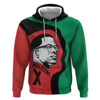 Malcolm X Hoodie Truth Is on the Side of the Oppressed Quote Civil Rights Tribute - Wonder Print Shop