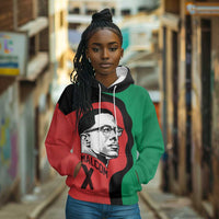 Malcolm X Hoodie Truth Is on the Side of the Oppressed Quote Civil Rights Tribute - Wonder Print Shop