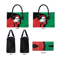 Malcolm X Leather Bag Truth Is on the Side of the Oppressed Quote Civil Rights Tribute - Wonder Print Shop