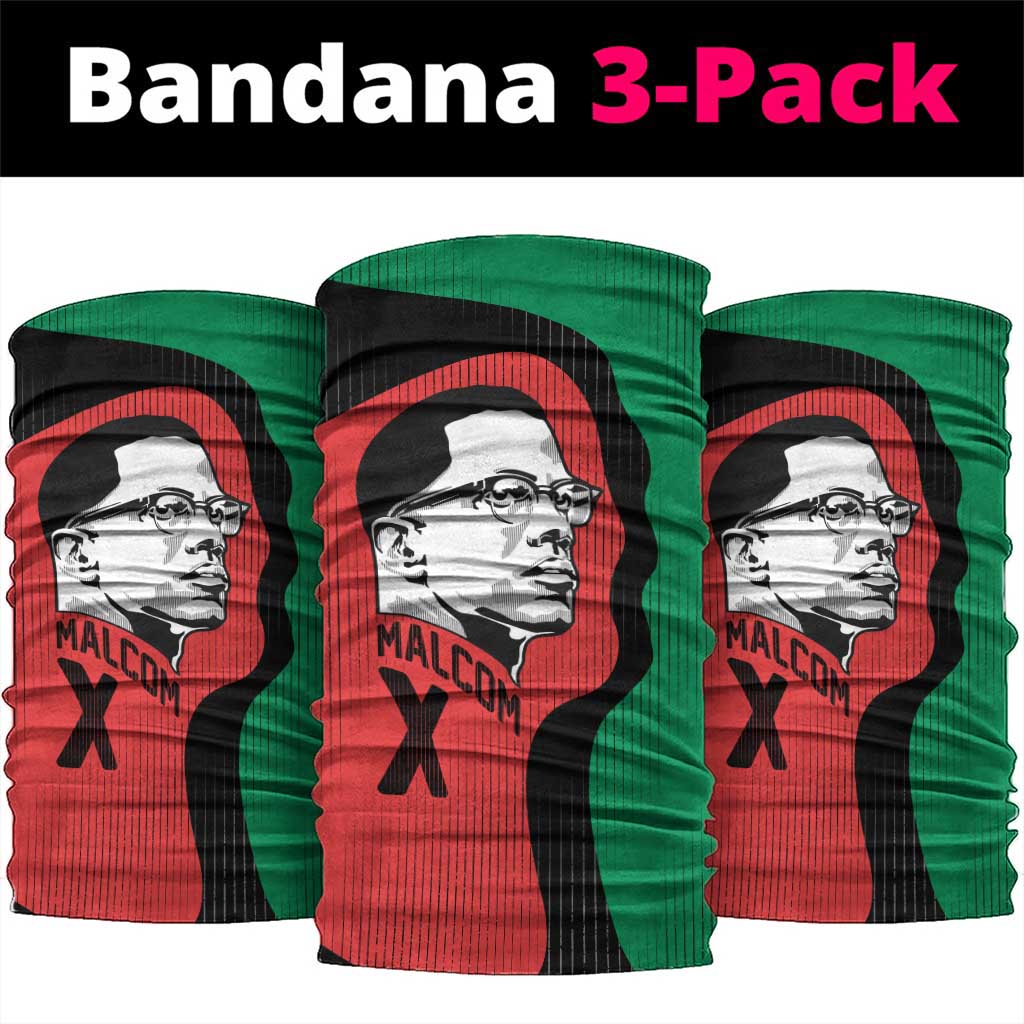 Malcolm X Neck Gaiter Truth Is on the Side of the Oppressed Quote Civil Rights Tribute - Wonder Print Shop