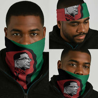 Malcolm X Neck Gaiter Truth Is on the Side of the Oppressed Quote Civil Rights Tribute - Wonder Print Shop