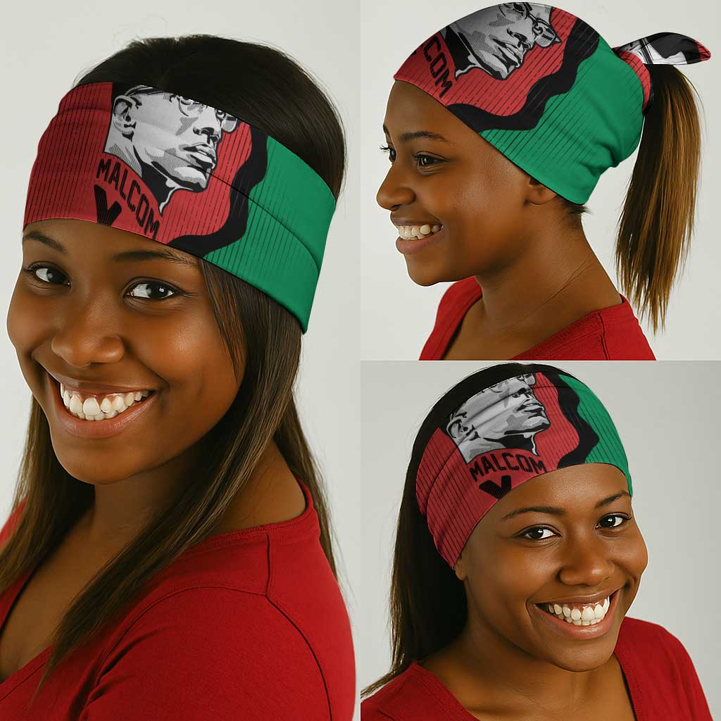 Malcolm X Neck Gaiter Truth Is on the Side of the Oppressed Quote Civil Rights Tribute - Wonder Print Shop