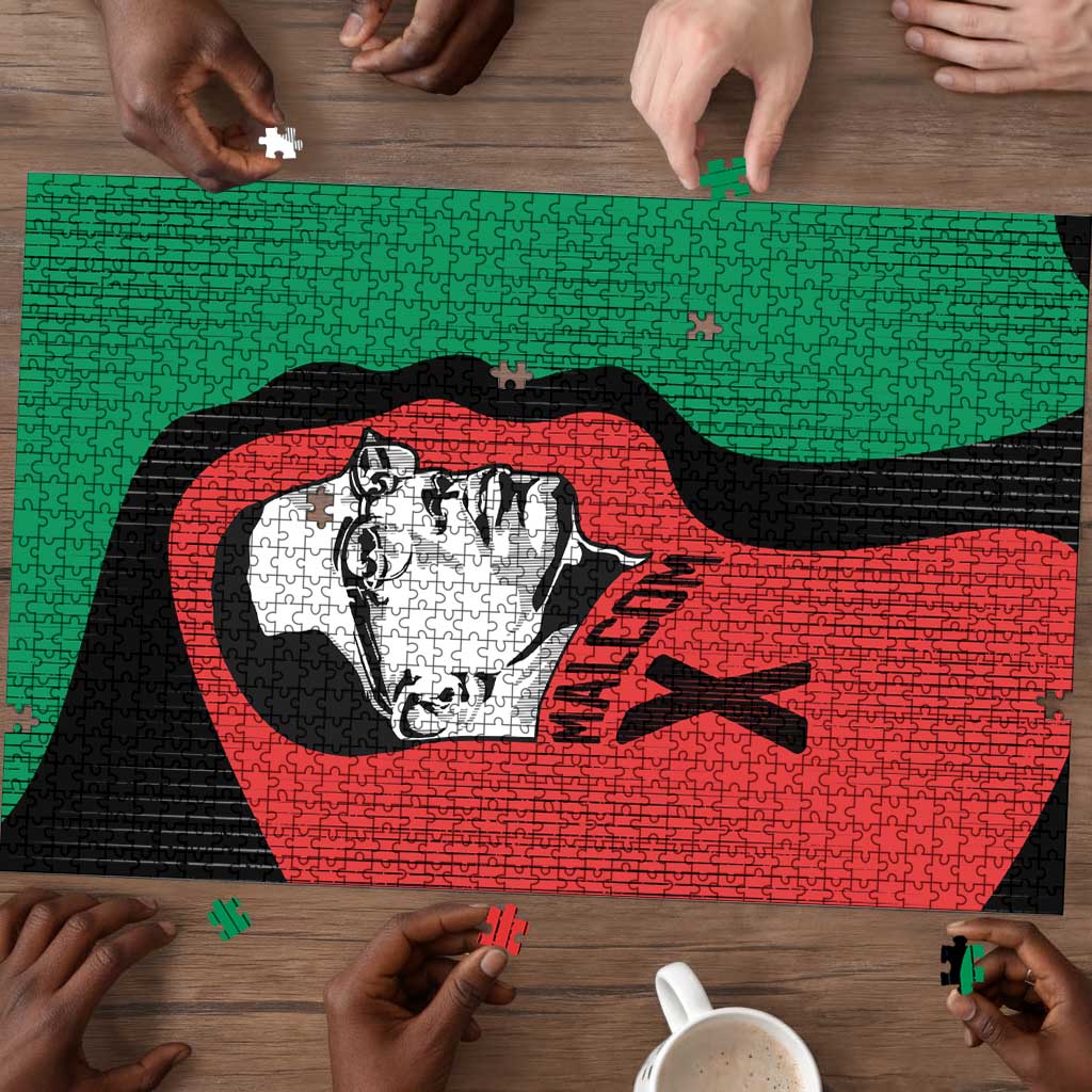Malcolm X Puzzle Truth Is on the Side of the Oppressed Quote Civil Rights Tribute - Wonder Print Shop