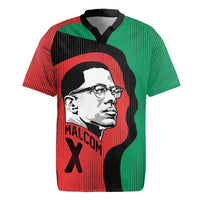 Malcolm X Rugby Jersey Truth Is on the Side of the Oppressed Quote Civil Rights Tribute TS04